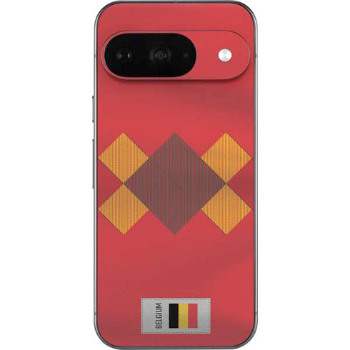 Belgium Soccer Flag Google Pixel 9 Skin